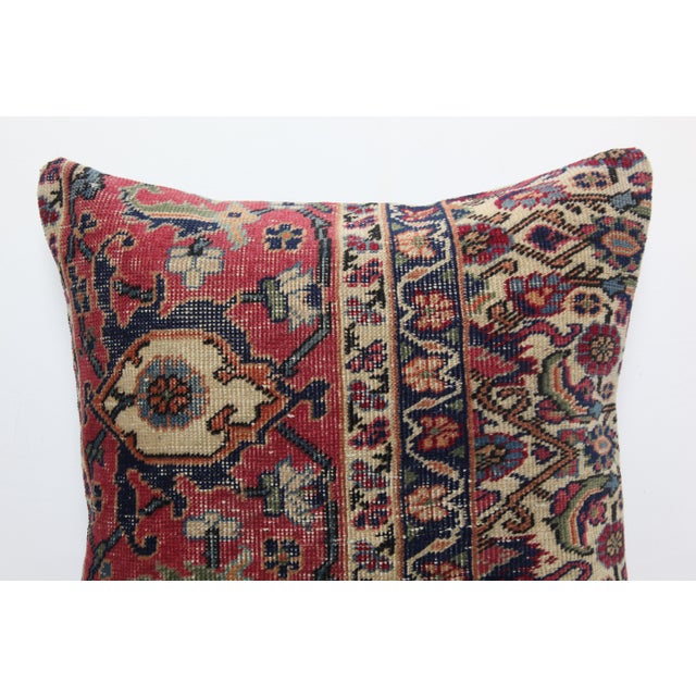 Handmade Turkish Rug Pillow Cover -18'' X 18'' For Sale In Tampa - Image 6 of 9