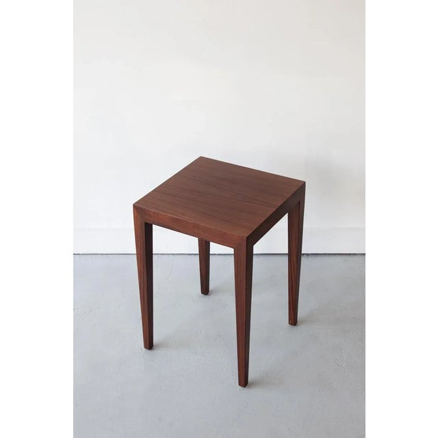 1950s Mid-Century Modern Side Table by Severin Hansen for Haslev Mobelsnedkeri, 1950s For Sale - Image 5 of 8