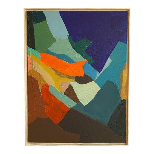 "Forest Festival" 2026 Framed Painting by Jessalin Beutler For Sale