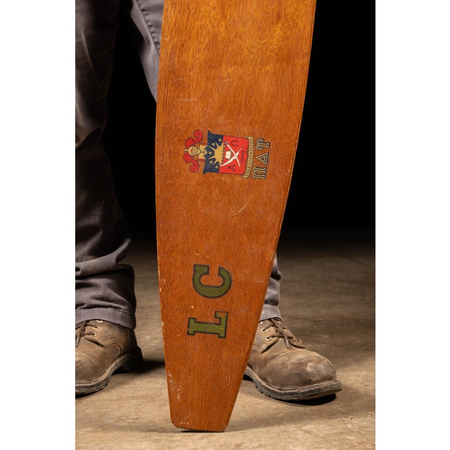 1989 Tau Kappa Epsilon Monumental Fraternity Paddle For Sale - Image 4 of 9