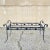 Salterini Mid 20th Century Vintage Salterini Style Art Nouveau Wrought Iron Garden Seating & Table, 4 Pieces, Attributed For Sale - Image 4 of 17