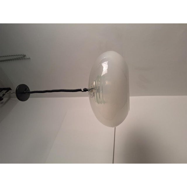 1960s Model 2119 Chandelier with Shaded Glass by Gino Sarfatti for Arteluce, 1960s For Sale - Image 5 of 18