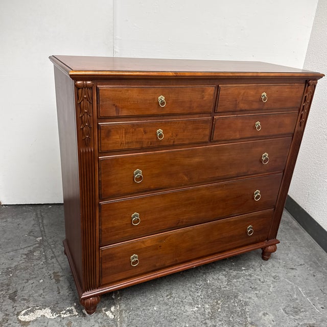 Ethan Allen Dawson Tall Dresser For Sale - Image 11 of 12