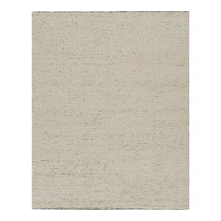 Rug & Kilim’s Contemporary Textural Rug in Tones of Beige-Brown - 10x14 For Sale