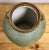 Tozai Home Brass Lidded Faux Shagreen Temple Jar For Sale - Image 10 of 11