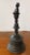 Metal Mid 20th Century Indian Hindu Bronze Ghanta Nandi the Bull Handle Ritual Hand Bell For Sale - Image 7 of 10