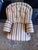 1990s Custom Swivel Chair by Jessica Charles For Sale - Image 4 of 7