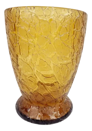Art Deco Glass Vase, 1920s