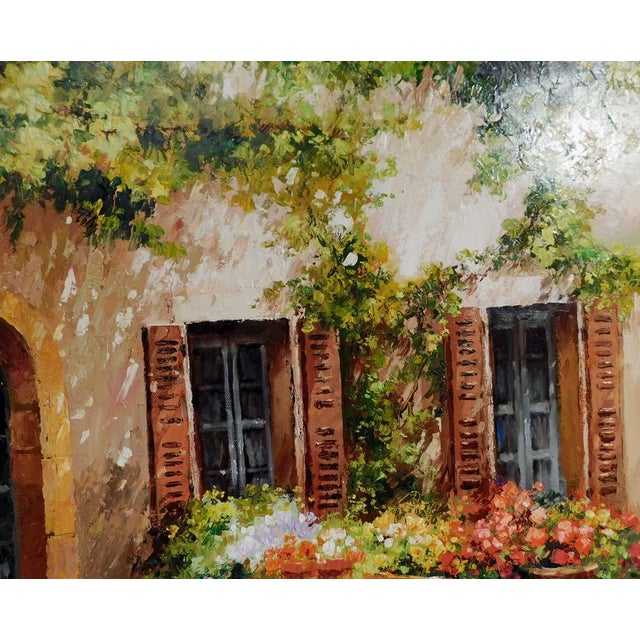 Paul Guy Gantner "Untitled" Original Oil Painting With Custom Frame Landscape For Sale In Denver - Image 6 of 9