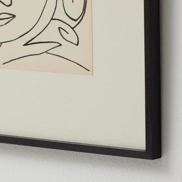 Françoise Gilot, Portrait of a Woman, 1951, Lithograph, Framed For Sale - Image 14 of 16