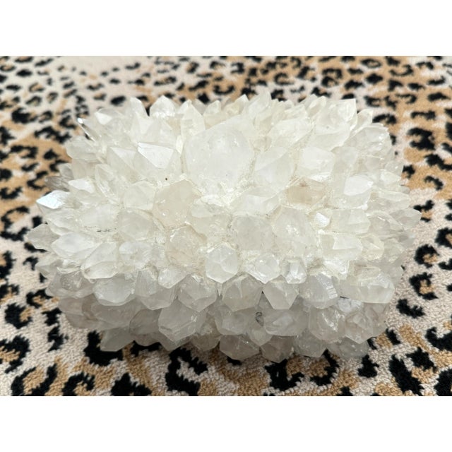 Vintage Clear Quartz Box by McCoy Design For Sale In Miami - Image 6 of 9