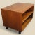 Vintage Mid-Century Teak Rolling Media Cabinet Danish Modern Side Table , 1970s For Sale In Los Angeles - Image 6 of 10