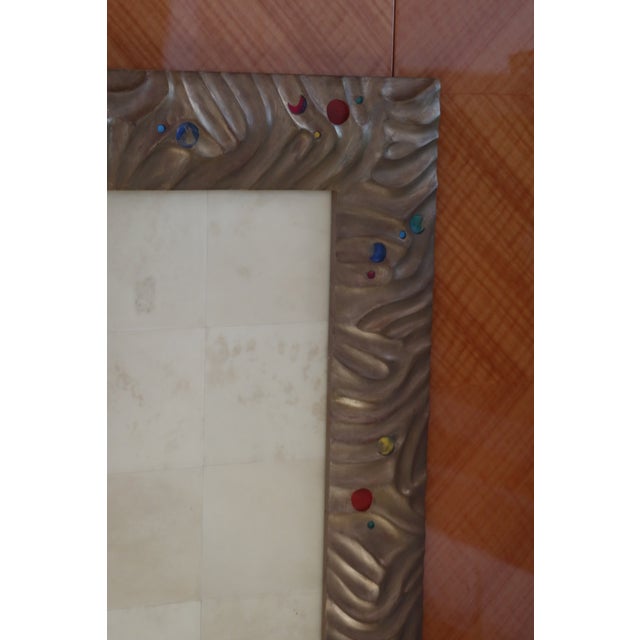Late 20th Century Dakota Jackson Postmodern Dry Bar Cabinet in Lacquered Maple and Parchment For Sale - Image 12 of 15