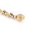 Contemporary Braccio 14k Two Tone Hefty Stirrup Link Bracelet 76.6gr! For Sale - Image 3 of 4