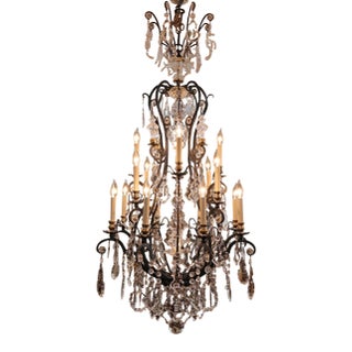 Schonbek Versailles 2782 16 Light Monumental Crystal Chandelier For Sale