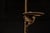 Metal Antique Brass Lamp With Ashtray Stand For Sale - Image 7 of 8