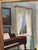 V. Hansen, Interior with Reading Woman, 1960s, Oil Painting on Canvas, Framed For Sale - Image 8 of 17