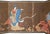 Large Meiji to Early Showa Japanese 8-Panel Painted Byobu Screen "Celestial Maiden" For Sale - Image 4 of 18