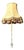 The Citrine Damask Lampshade (Large) For Sale