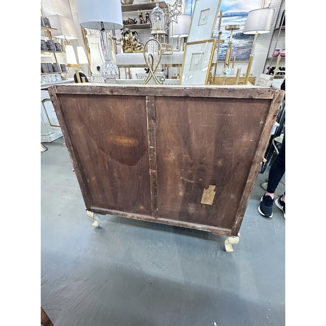 19th C. Italian Venetian Painted Secretary. For Sale - Image 10 of 13