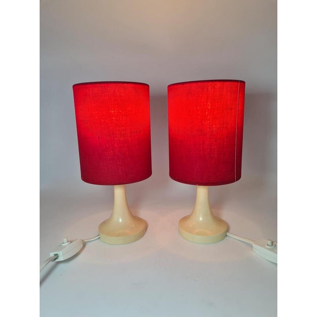 Mid-Century Modern Table Lamps, Europe, 1970s, Set of 2 For Sale - Image 4 of 15