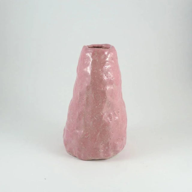Contemporary Pink Vase from Ymono For Sale - Image 3 of 4