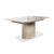 Modern 1226 Granite Dining Table in Stainless Steel from Draenert For Sale - Image 3 of 12