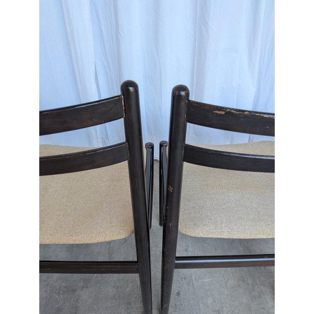 Vintage Dining Chairs in Beech Wood, 1970s, Set of 6 For Sale - Image 14 of 18