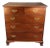 Vintage Five Drawer Solid Cherry Dresser Chest For Sale