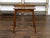 19th Century English Oak Side Table with Lift Top, Carved Serpentine Front and Fluted Legs For Sale - Image 5 of 12