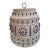 1960s Lawnware Swag Lamp, Purple Beads & Birds, Working For Sale