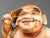 Japanese Japanese Satsuma Porcelain Buddha Sculpture For Sale - Image 3 of 11