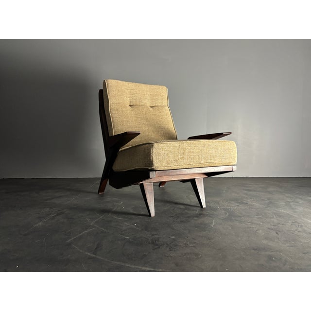 Mid-Century Brazilian Modernist Lounge or Easy Chair by Acacia Gil Borsoi, 1950s For Sale - Image 17 of 18