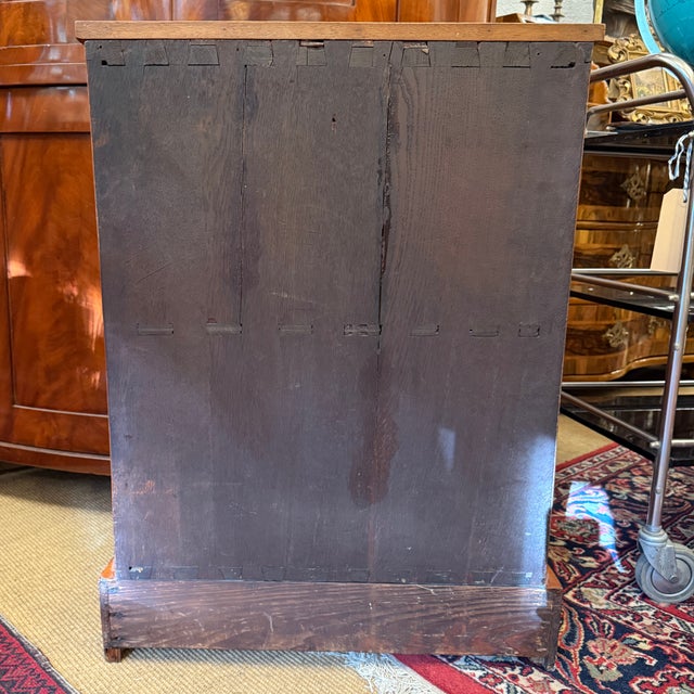 Biedermeier Demi Lune Half-Cabinet For Sale - Image 13 of 16
