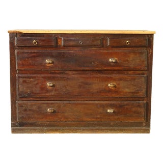 Chest of Drawers in Beech, 19th Century For Sale