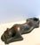 Colin Webster Watson, Large Bronze Modernist Biomorphic Sculpture Sleeping Dog Colin Webster Watson, 1973 For Sale