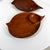 Mid-Century Modern 1960s Sculptural Teak Wood Two Leaf Shape Sectioned Plates For Sale - Image 3 of 9