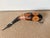 Vintage Peruvian Hand-Carved & Fire-Etched Gourd Bird Sculptures - Pair "Mate Burilado" Hand-Carved Gourd Birds For Sale - Image 4 of 12