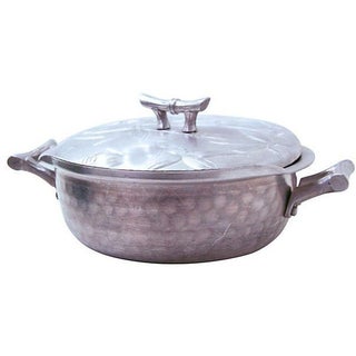 Mid-Century Faux Bamboo Lidded Serving Dish For Sale