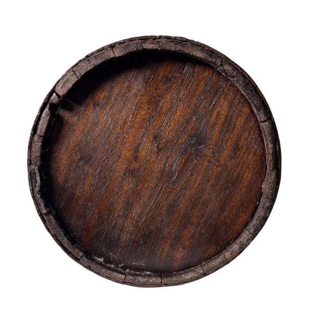 19th C. Hand-Forged Wood and Iron Well Bucket For Sale - Image 16 of 18