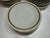 A. Vignaud-Limoges-France - 18-Piece Dinnerware Set with Gold Greek Frieze. 6 dinner plates, 24.6 cm diameter. 6 dinner...