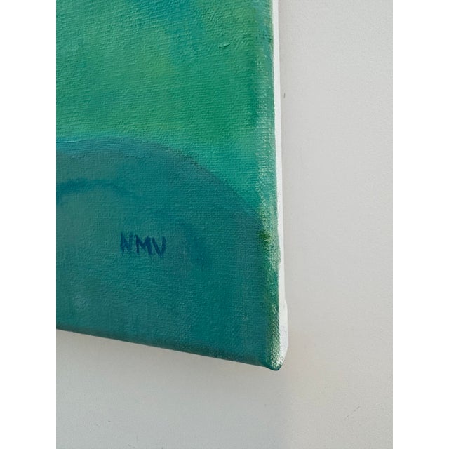 “Roiling Sky” Oil on Linen by Nancy M. Vignola For Sale In Providence - Image 6 of 8