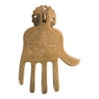 Vintage Hamsa Door Knocker For Sale