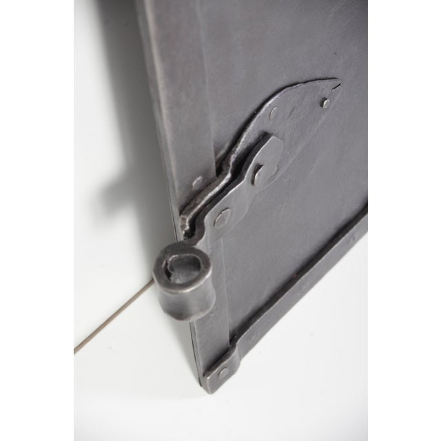 Antique Iron Clad Double Doors, 1800s For Sale - Image 9 of 18