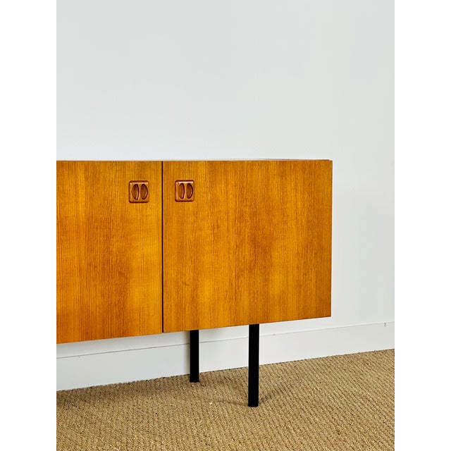 Vintage Scandinavian Teak Sideboard, 1960 For Sale - Image 13 of 18