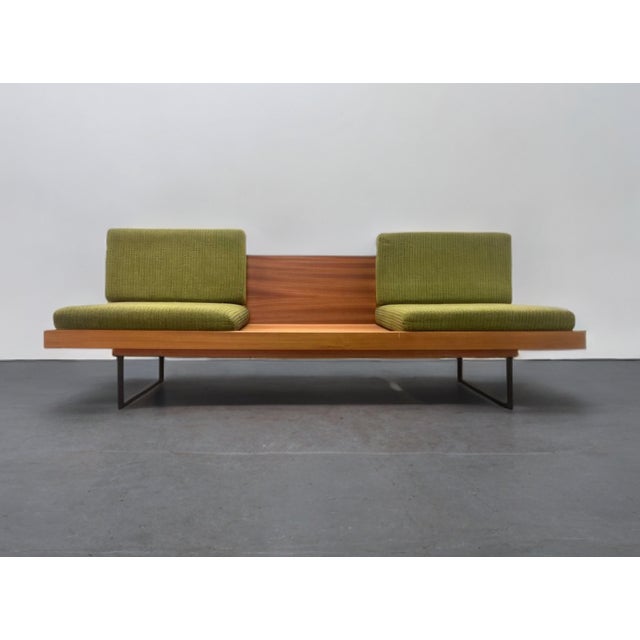 Wood Mahogany Daybed Sofa by Drevotár, 1970s For Sale - Image 7 of 7