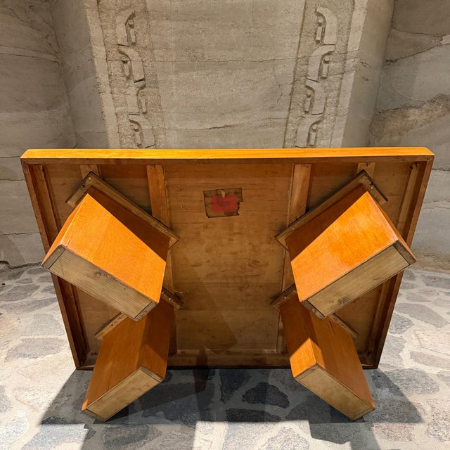 Light Yellow Coffee Table Mid-Century California Modernists Hendrik Van Keppel &Taylor Green VKG For Sale - Image 8 of 9