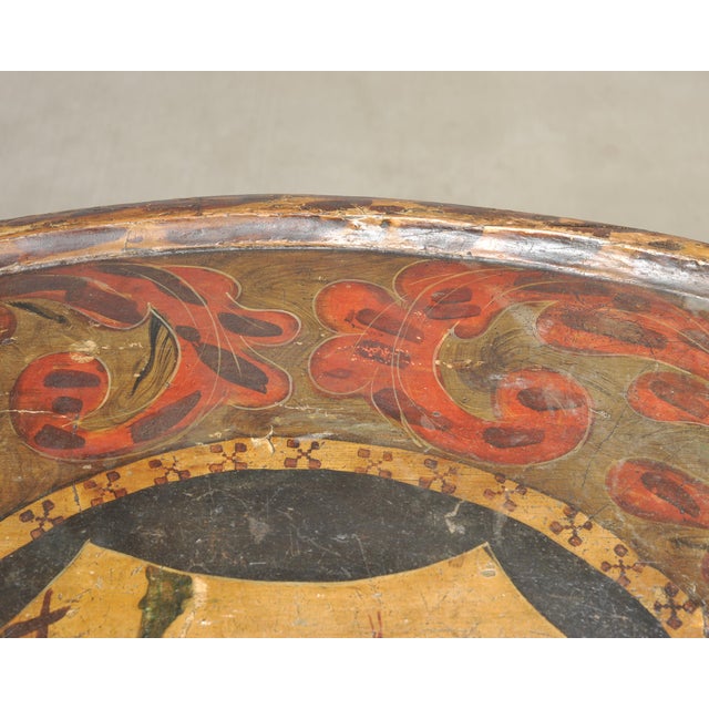 19th Century English Georgian Painted Tilt-Top Tripod Table For Sale - Image 10 of 18