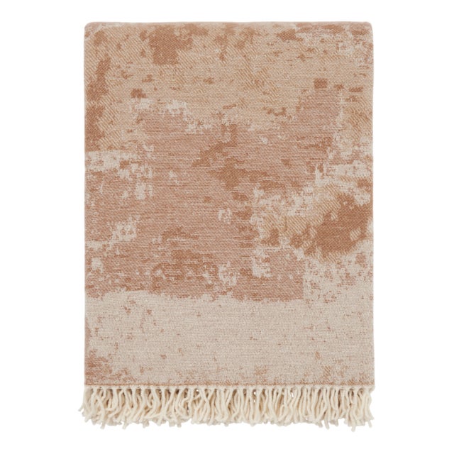 Brown Jacquard Plaid with Stucco Pattern by Villa Como For Sale