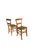 Early 20th Century Elm Wood Dining Chairs, 1890s, Set of 2 For Sale - Image 5 of 14